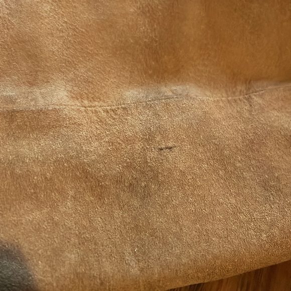 Eddie Bauer Suede 100% Genuine Leather Jacket size M - Picture 3 of 6